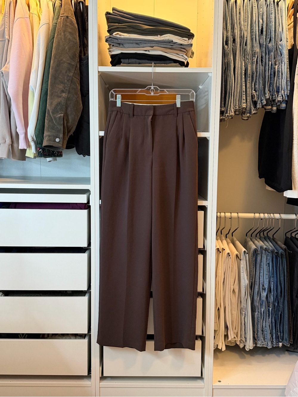 The Effortless Pants - Richa Mocha Brown